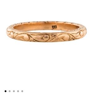 Rose gold band 6.25